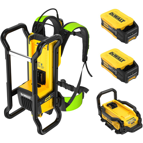 Ensemble de vibrateur sac-&agrave;-dos POWERSHIFT Planification Entrepots Molloy