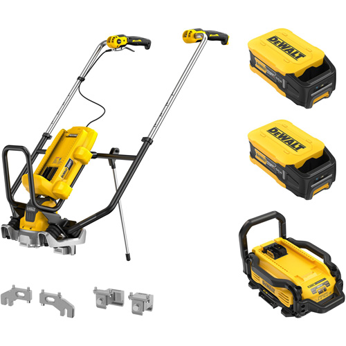 Ensemble de chape &agrave; b&eacute;ton motoris&eacute;e POWERSHIFT Planification Entrepots Molloy