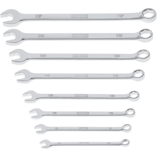 TOUGHSERIES Wrench Set, Combination, 8 Pieces, Metric Planification Entrepots Molloy