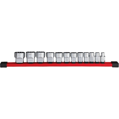 Jeu de douilles SAE &agrave; 12 pans, 12 Mcx, Prise de 3/8" Planification Entrepots Molloy