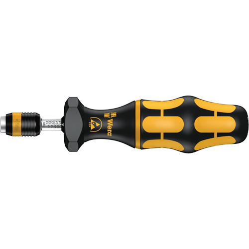 Series 7400 ESD Kraftform Adjustable Torque Screwdriver, 2.5 -29 Ft.-lbs. Torque Range, 6" Length Planification Entrepots Molloy