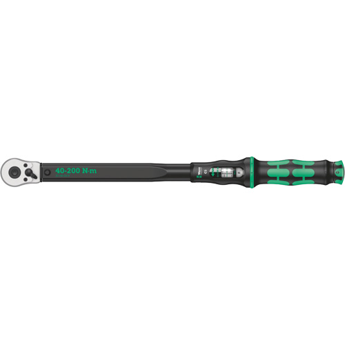 Click-Torque C3 Torque Wrench with Reversible Ratchet, Click, 1/2" Square Drive, 40 - 200 Nm Planification Entrepots Molloy