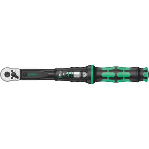 Click-Torque B Torque Wrench with Reversible Ratchet, Click, 3/8" Square Drive, 10 - 50 Nm Planification Entrepots Molloy