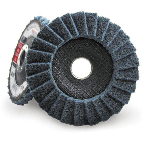 POWERBLEND SCD Surface Conditioning Flap Disc, 4-1/2" x 7/8", Type 29, Fine Grit Planification Entrepots Molloy