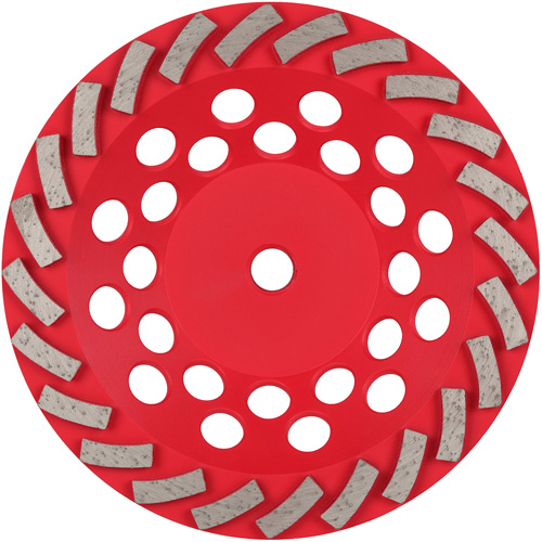 Meule boisseau diamant&eacute;e &agrave; 24 segments Turbo DIAMOND MAX Planification Entrepots Molloy