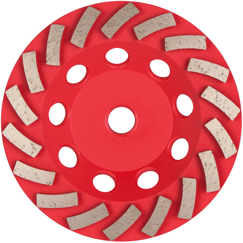 Meule boisseau diamant&eacute;e &agrave; 18 segments Turbo DIAMOND MAX Planification Entrepots Molloy