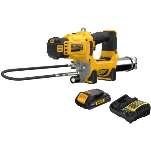 MAX* Cordless Variable 2-Speed Grease Gun Kit, Lithium-Ion, 20 V Planification Entrepots Molloy