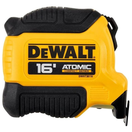 Ruban &agrave; mesurer de la s&eacute;rie ATOMIC COMPACT SERIES, 16', Marques de goujon Imp&eacute;rial Planification Entrepots Molloy