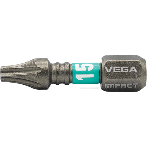 Embout Impactech, Torx, T-15, Prise 1/4" Planification Entrepots Molloy
