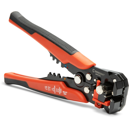 Self-Adjusting Wire Stripper & Cutter, 8" L, 10-24 AWG Planification Entrepots Molloy