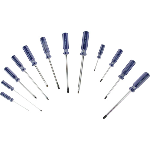 Slotted & Philips Screwdriver Kit, 12 Pcs. Planification Entrepots Molloy