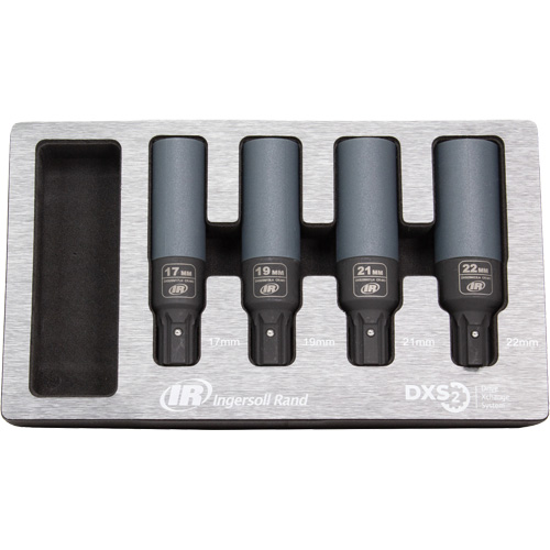 Metric Lug Nut Impact Socket Set, 4 Pcs, Impact Planification Entrepots Molloy