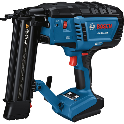 Brushless 18-Gauge Brad Nailer (Tool Only), 18 V, Lithium-Ion Planification Entrepots Molloy