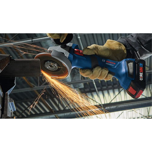 Brushless Angle Grinder with Slide Switch, 4-1/2" Wheel, 18 V Planification Entrepots Molloy
