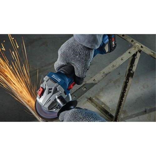 Brushless Angle Grinder with Slide Switch, 4-1/2" Wheel, 18 V Planification Entrepots Molloy