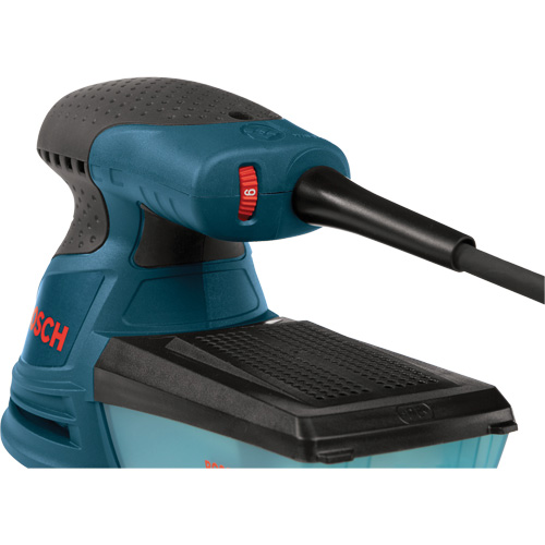 Palm Random Orbit Sander/Polisher, 5" Sand Paper, 2.5 A, 120 V Planification Entrepots Molloy