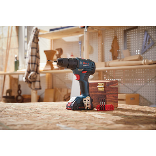 EC Brushless 1/2 In. Hammer Drill/Driver Kit, 1/2" Chuck, 18 V Planification Entrepots Molloy