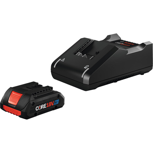 Starter Kit with CORE18V&reg; 4 Ah Advanced Power Battery & Charger, 18 V, Lithium-Ion Planification Entrepots Molloy