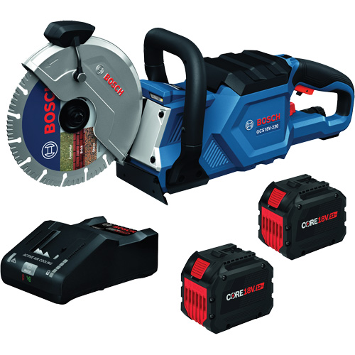 Brushless Cutoff Saw Kit, 9", 18 V Planification Entrepots Molloy