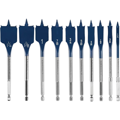 Daredevil&reg; Spade Bit Set, 10 Pieces Planification Entrepots Molloy