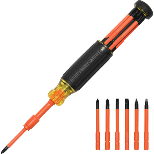 6-in-1 Insulated Auto-Lock Screwdriver Planification Entrepots Molloy