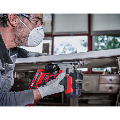 Scie sauteuse professionnelle &agrave; vitesse variable avec poign&eacute;e champignon sans fil (outil seulement), 18 V, Lithium-ion, 0-3500 coups/min, 1-1/32" Longueur de la course Planification Entrepots Molloy