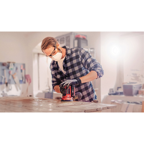 Cordless Random Orbit Sander (Tool Only), 5" Sand Paper, 18 V, 14000 - 22000 OPM Planification Entrepots Molloy