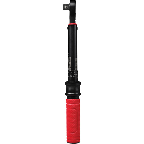 Cl&eacute; dynamom&eacute;trique, &agrave; cliquer, Entraînement 3/8" carr&eacute;, 5,6 - 28,2 Nm/50 - 250 lb-po Planification Entrepots Molloy