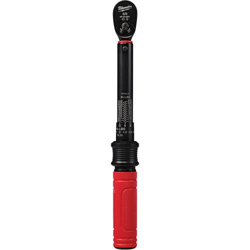 Cl&eacute; dynamom&eacute;trique, &agrave; cliquer, Entraînement 3/8" carr&eacute;, 5,6 - 28,2 Nm/50 - 250 lb-po Planification Entrepots Molloy