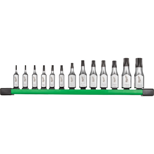 Tamper Proof Bit Socket Set, Torx&reg;, 1/4"/3/8" Drive, 13 Pcs Planification Entrepots Molloy