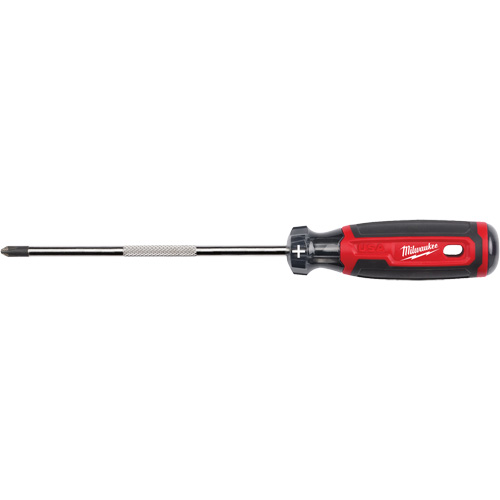 Phillips Screwdriver, #2, 10-3/5" L, Cushion Grip Handle Planification Entrepots Molloy