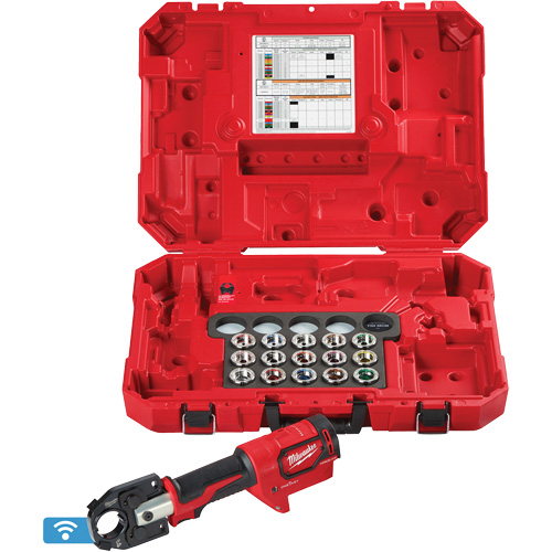Sertisseuse M18 FORCE LOGIC 600 MCM avec matrices #8 - 600 MCM Cu Planification Entrepots Molloy