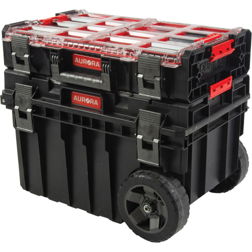 2-Piece Arx&reg; Rolling Tool Chest Set, 23-4/5" x 16" x 20-3/5", Black Planification Entrepots Molloy