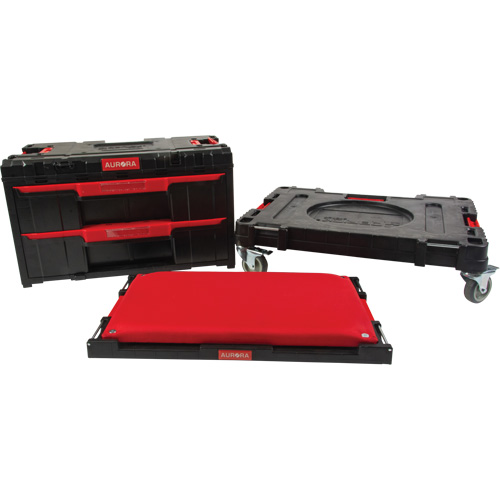 3-Piece Arx&reg; Dolly with Swivel Casters Set, 23-1/10" x 15" x 13-2/5", Black Planification Entrepots Molloy