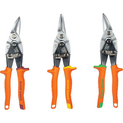 Left, Right & Straight Aviation Snips Kit Planification Entrepots Molloy