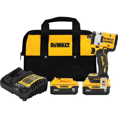 ATOMIC MAX* Cordless Impact Wrench With Hog Ring Anvil Kit, 20 V, 1/2" Socket Planification Entrepots Molloy