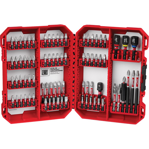 80-Piece SHOCKWAVE Impact Duty Driver Bit Set Planification Entrepots Molloy