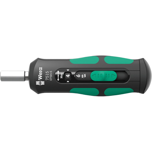Kraftform Safe-Torque Speed Torque Screwdriver, 2 - 6 Nm Torque Range, 5-4/5" Length Planification Entrepots Molloy