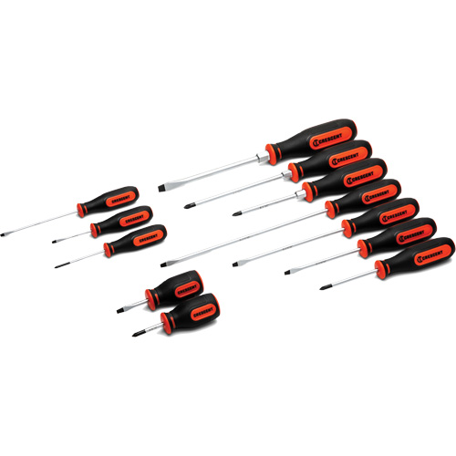 Dual Material Screwdriver Set, 12 Pcs. Planification Entrepots Molloy