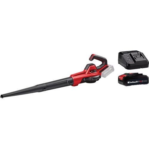Souffleuse universelle 110 pi3/min sans fil avec batterie 2,5 Ah et ensemble de d&eacute;part de chargeur, 18 V, Vitesse d'air 155,34 mi/h, &agrave; pile Planification Entrepots Molloy