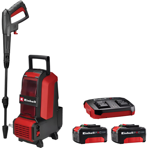 Cordless High Pressure Cleaner with 4Ah PXC Battery & Charger Starter Kit, Battery Powered, 1522 PSI, 1.23 GPM Planification Entrepots Molloy