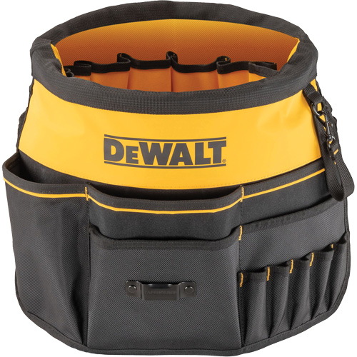Bucket Tool Organizer, 19-3/4" L x 2" W x 19-5/8" H, Black/Yellow Planification Entrepots Molloy