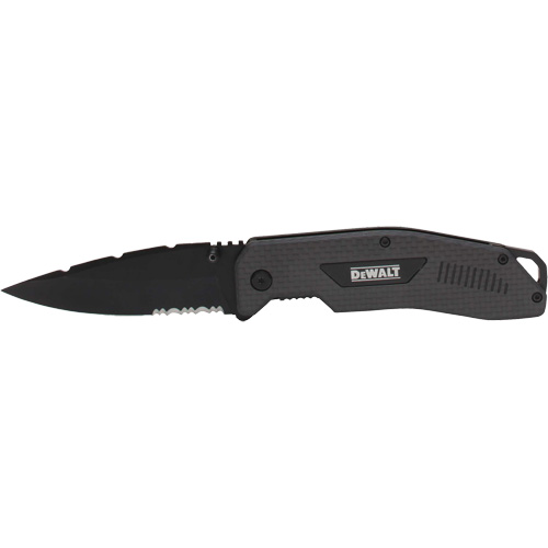 Heavy-Duty Pocket Knife, Carbon Fibre Handle Planification Entrepots Molloy