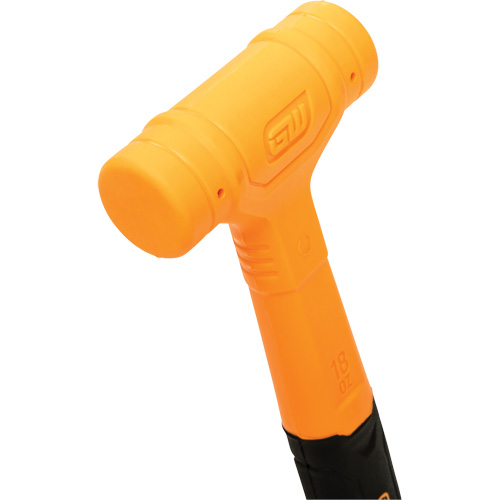 Marteau sans rebond, 18 oz, Prise Lisse, 11-1/5'' lo Planification Entrepots Molloy