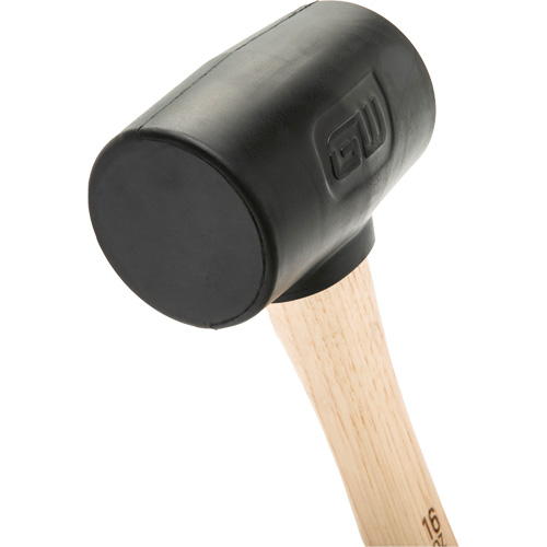 Maillet en caoutchouc, 16 oz, Prise en Bois, 13" lo Planification Entrepots Molloy