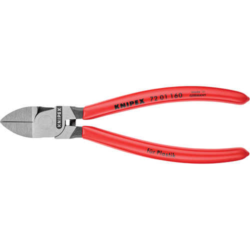 Pince coupante diagonale pour la coupe rase de plastiques, 6-1/4" lo Planification Entrepots Molloy
