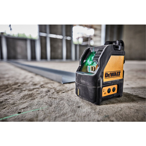Laser vert en croix Planification Entrepots Molloy