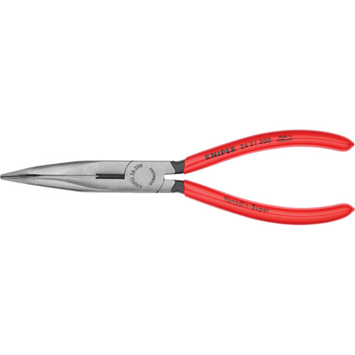 Pince &agrave; bec long coud&eacute; 40° avec coupe-fil, 8" lo Planification Entrepots Molloy