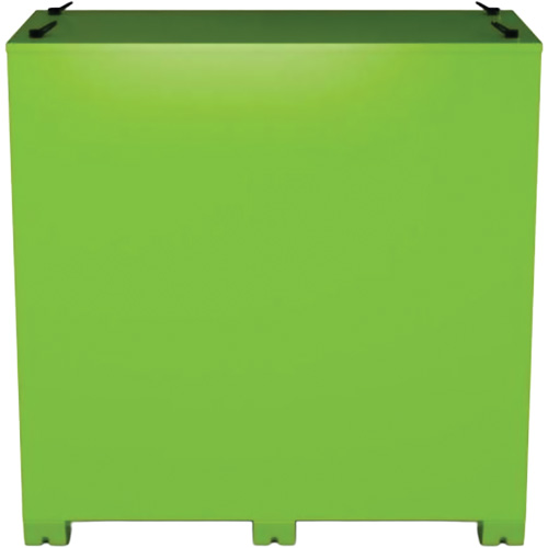 Armoire de rangement d'&eacute;PI sur place, Acier, Vert lime haute visibilit&eacute; Planification Entrepots Molloy