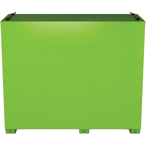 Armoire de rangement d'&eacute;PI sur place, Acier, Vert lime haute visibilit&eacute; Planification Entrepots Molloy